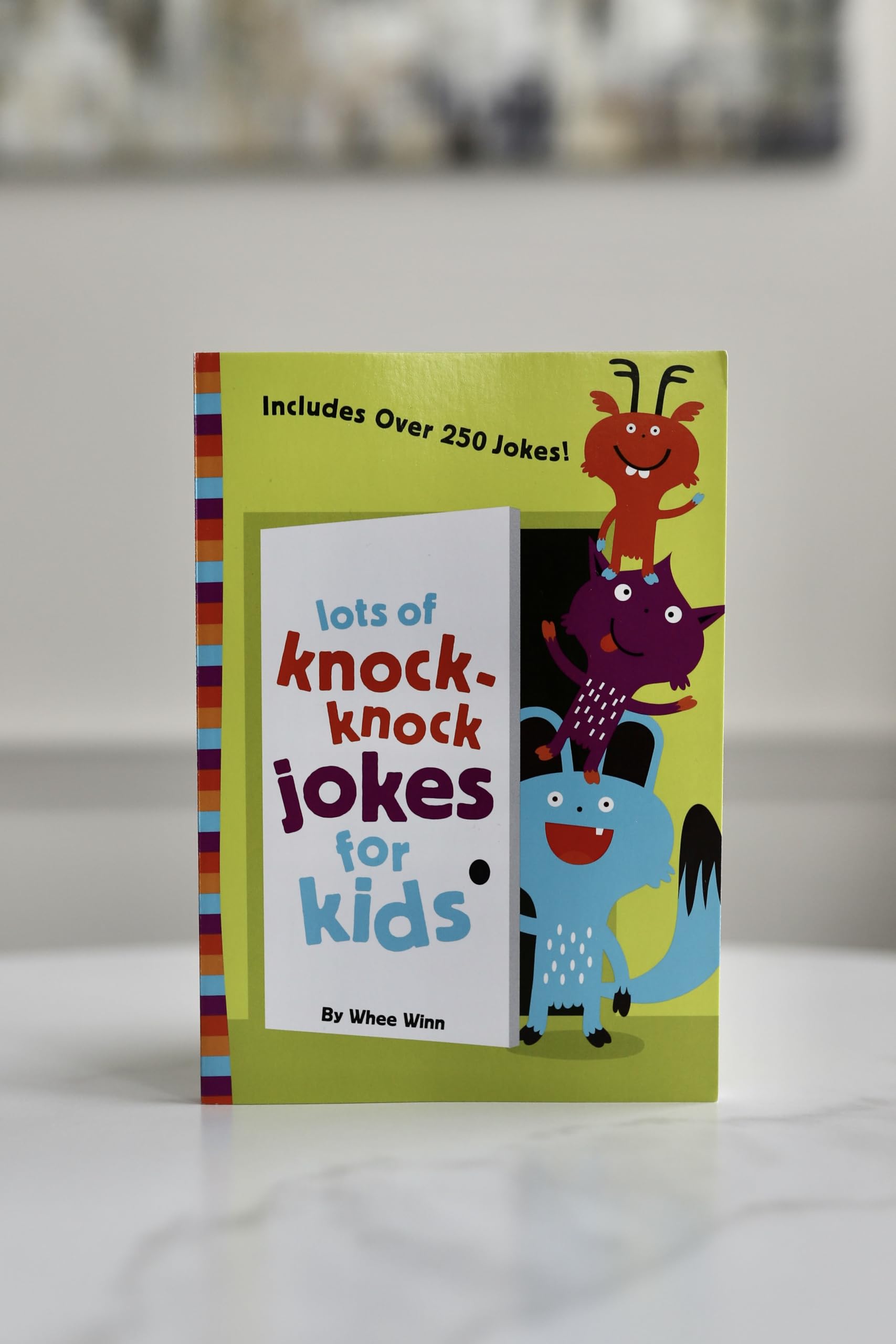 Lots of Knock-Knock Jokes for Kids: A Funny, Laugh Out Loud Busy Book for Children with Over 250 Jokes, Riddles, Tongue Twisters, and Puns Lots of Knock-Knock Jokes for Kids: A Funny, Laugh Out Loud Busy Book for Children with Over 250 Jokes, Riddles, Tongue Twisters, and Puns Paperback Kindle Spiral-bound