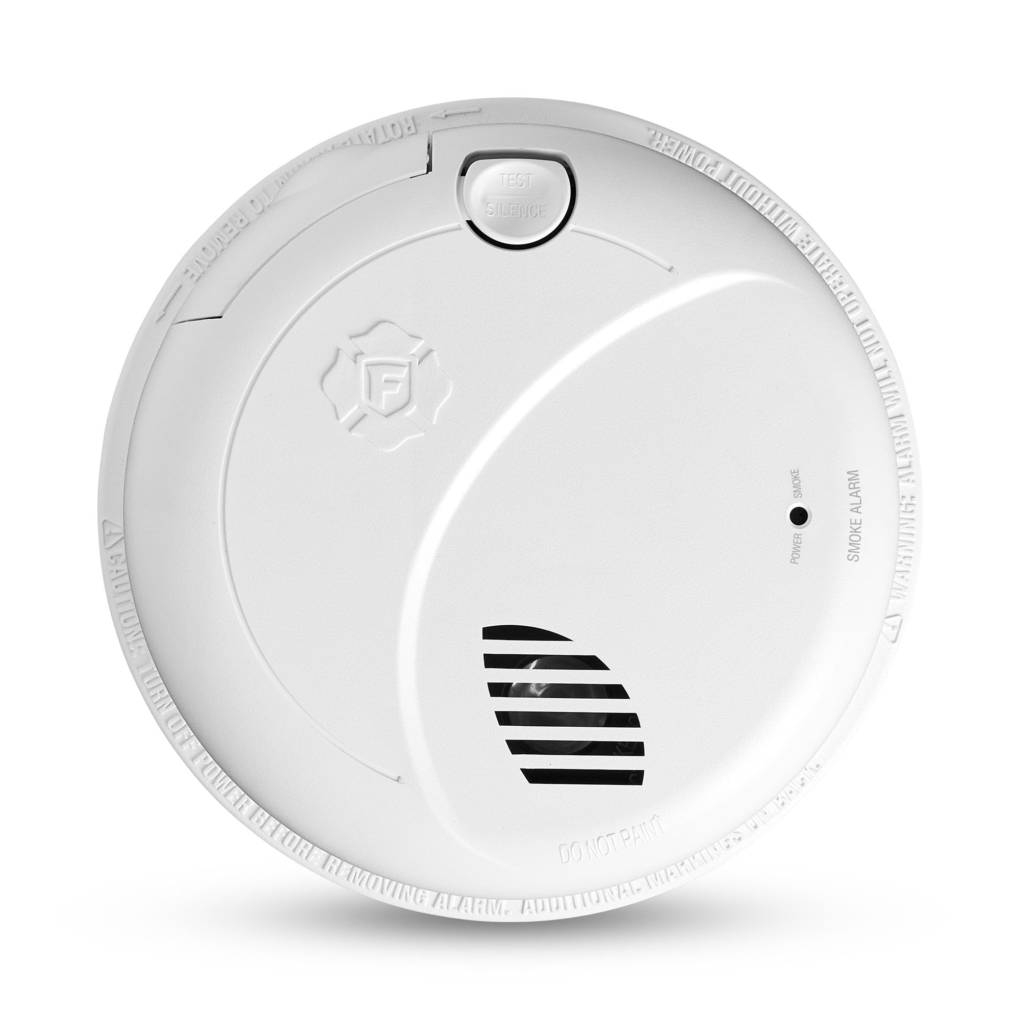 Photo 1 of First Alert SM100V-AC, Interconnect Hardwire Smoke Alarm with Battery Backup & Voice Alerts, 1-Pack