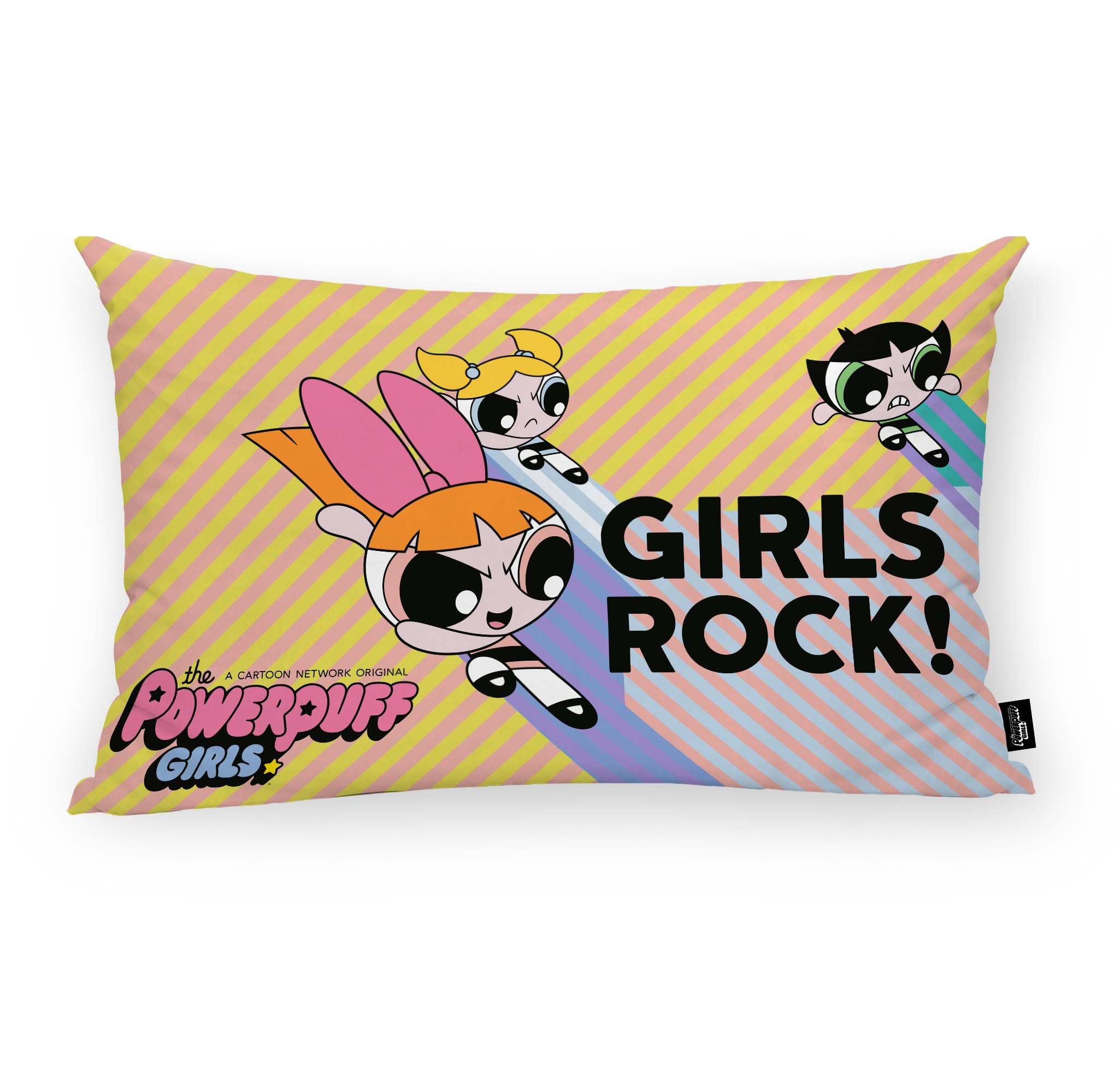 BELUM | 100% Cotton Cushion Cover Girls Rock C 30x45cm, Soft Cushion Cover, Various Sizes Cushion Cover, Multicolor Cushion Cover