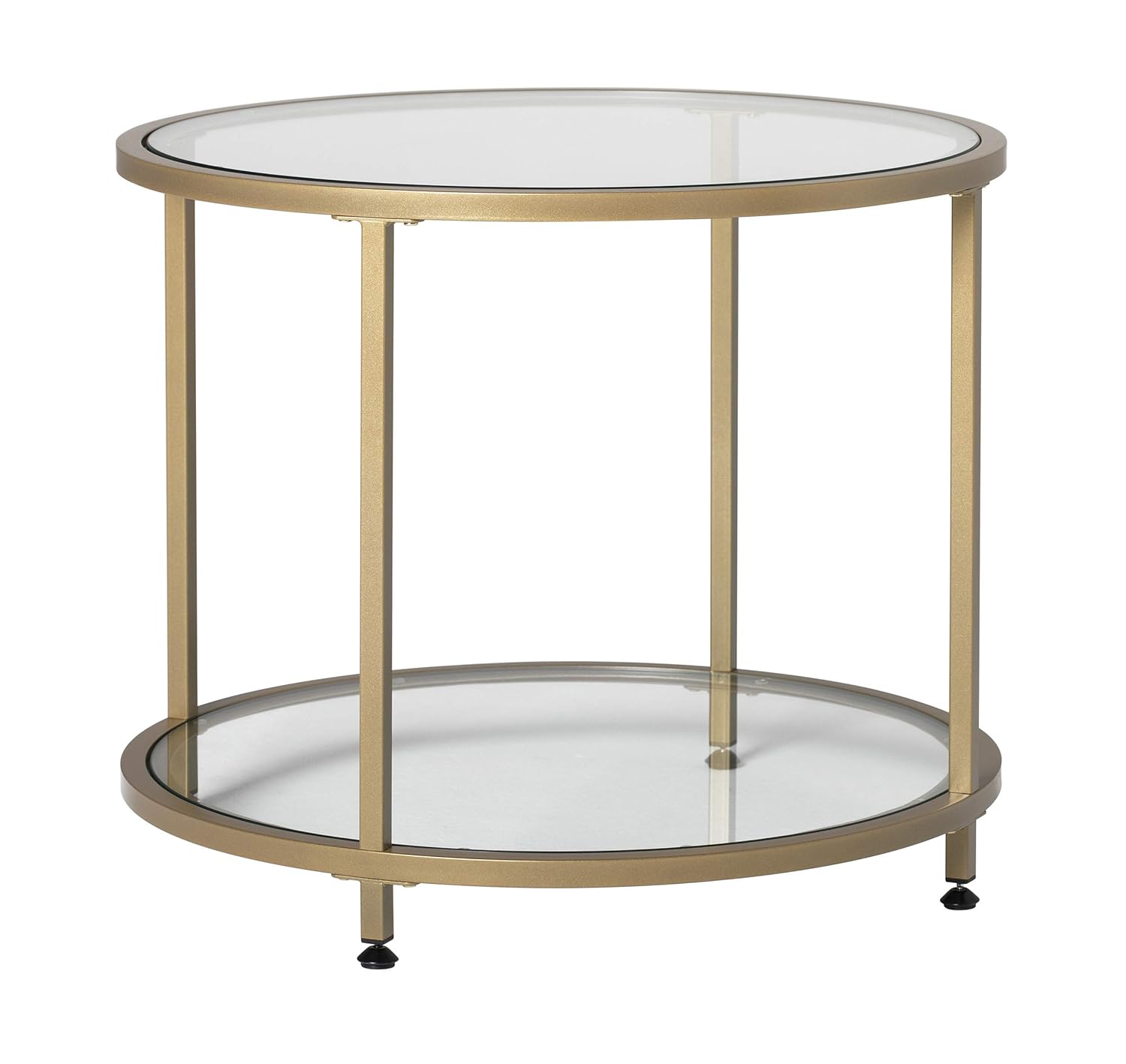 Best 26 Inch Gold End Table