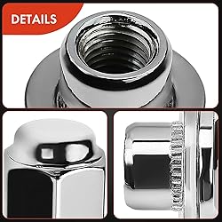 A-Premium 10Pcs M12 x 1.5 Wheel Lug Nuts Compatible