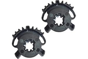 BOATSHIP 2PCS 68214880AA 926-133 926133 22133 068214880AA HVAC Heater Blend Door Gear Kit Compatible with 2011-2020 Dodge Durango 2011-2019 Jeep Grand Cherokee