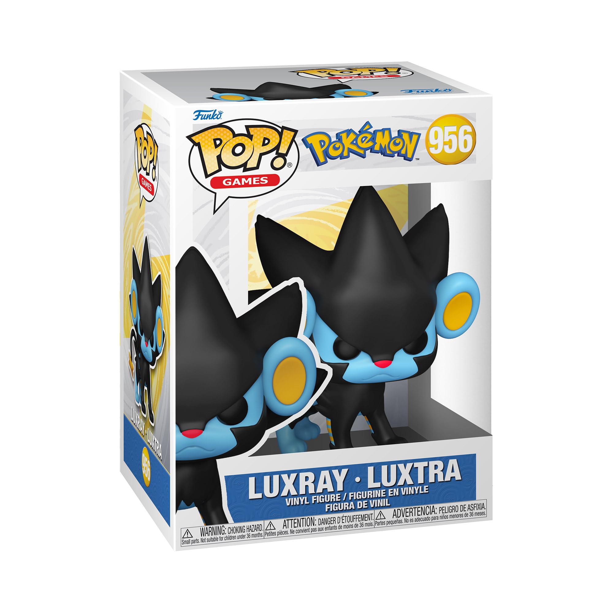 Funko POP! Games: Pokemon - Luxray - Collectable Vinyl Figure - Gift Idea - Official Merchandise - Toys for Kids & Adults - Video Games Fans - Model Figure for Collectors and Display