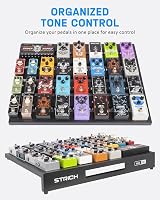 STRICH MAX22 Guitar Pedalboard Extra Large Aluminum 22 x 17.7 in Carry Bag view 3