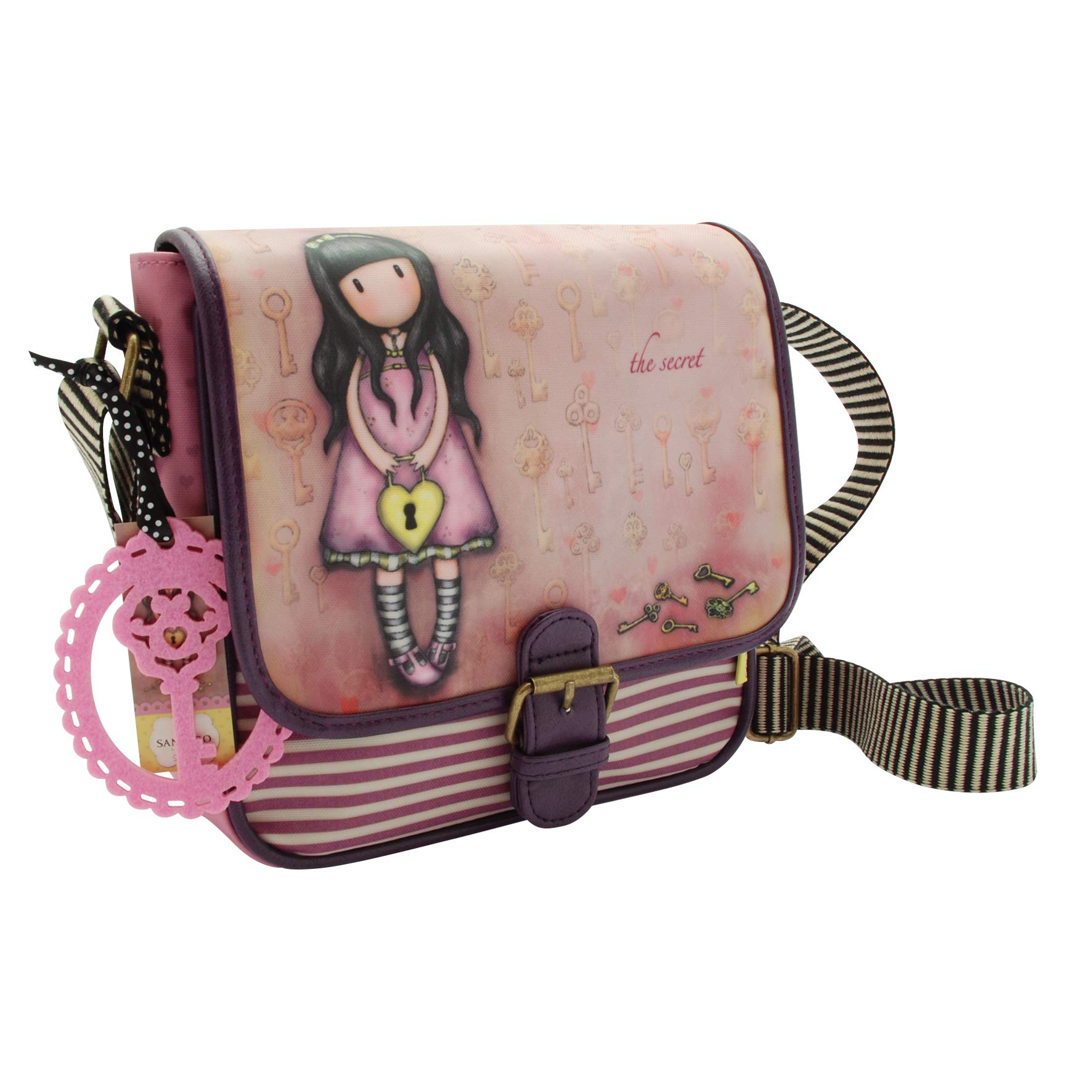 The Secret Santoro Gorjuss Coated Barrel Bag Handbags & Shoulder Bags