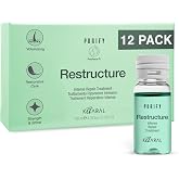 Kaaral Purify Restructure Intense Repair Treatment - Deep Conditioning Hair Repair for Damaged Hair - Strengthening and Hydrating Formula with Keratin, Silk Proteins &amp; Provitamin B5-12 x 10ml