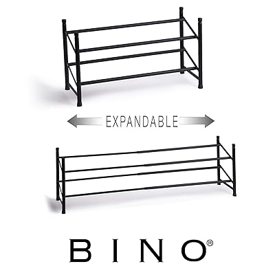 BINO Expandable Tier Shoe Rack 6-12 Pair Shoe Kuwait Ubuy - Main Image