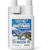 Waters Choice Weekly Pool Enzyme Concentrate 32 Ounce - Naturally Derived Pool Cleaner & Water Clarifier for Crystal Clear Pool Water - Reduce Chlorine Usage - No Scum or Odors
