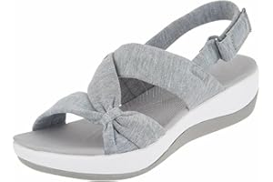 GENERIC Sandals Women Comfortable Orthopedic Arch Support Sandals Cute Dress Ladies Summer Casual Sandals with Back Strap