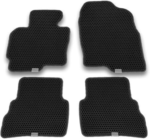Amazon Motlinerフロアマット カスタムフィットwith Dual Layeredハニカムデザインfor Mazda Cx 5 13 18 All Weather Heavy Dutyの前面と背面保護 Eva素材 掃除しやすい フロアマット 車 バイク
