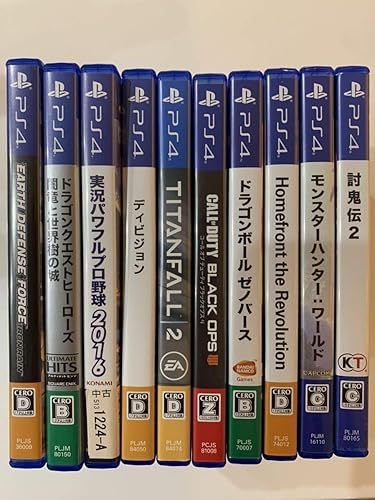 Amazon Co Jp Ps4ソフト10本セット ドラゴンクエストヒーローズ 他 ホビー 通販