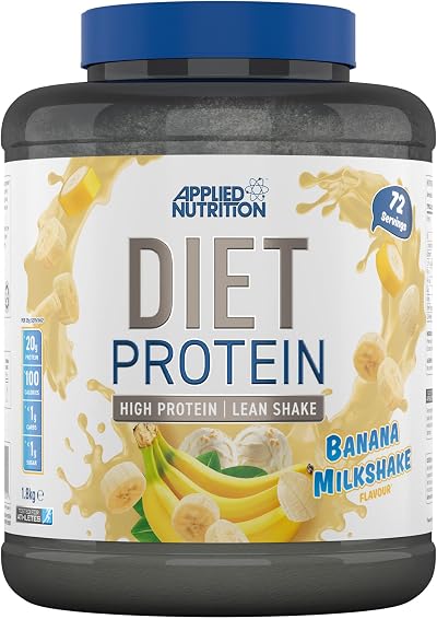 Applied Nutrition Diet Whey High Protein Powder Banana Milkshake 1.8kg