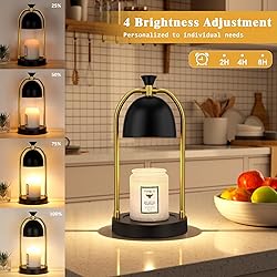 Hong-in Candle Warmer Lamp with Timer and
