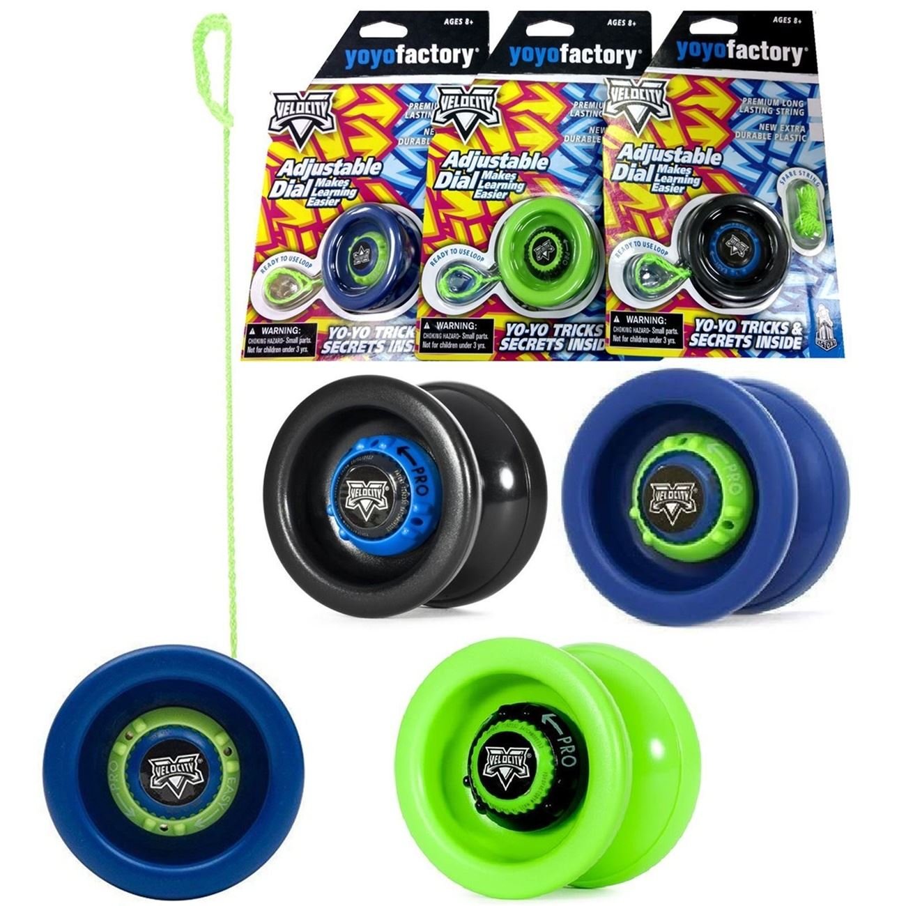 YoYoFactory VELOCITY YoYo (Colors May Vary) Amazon.co.uk Toys & Games