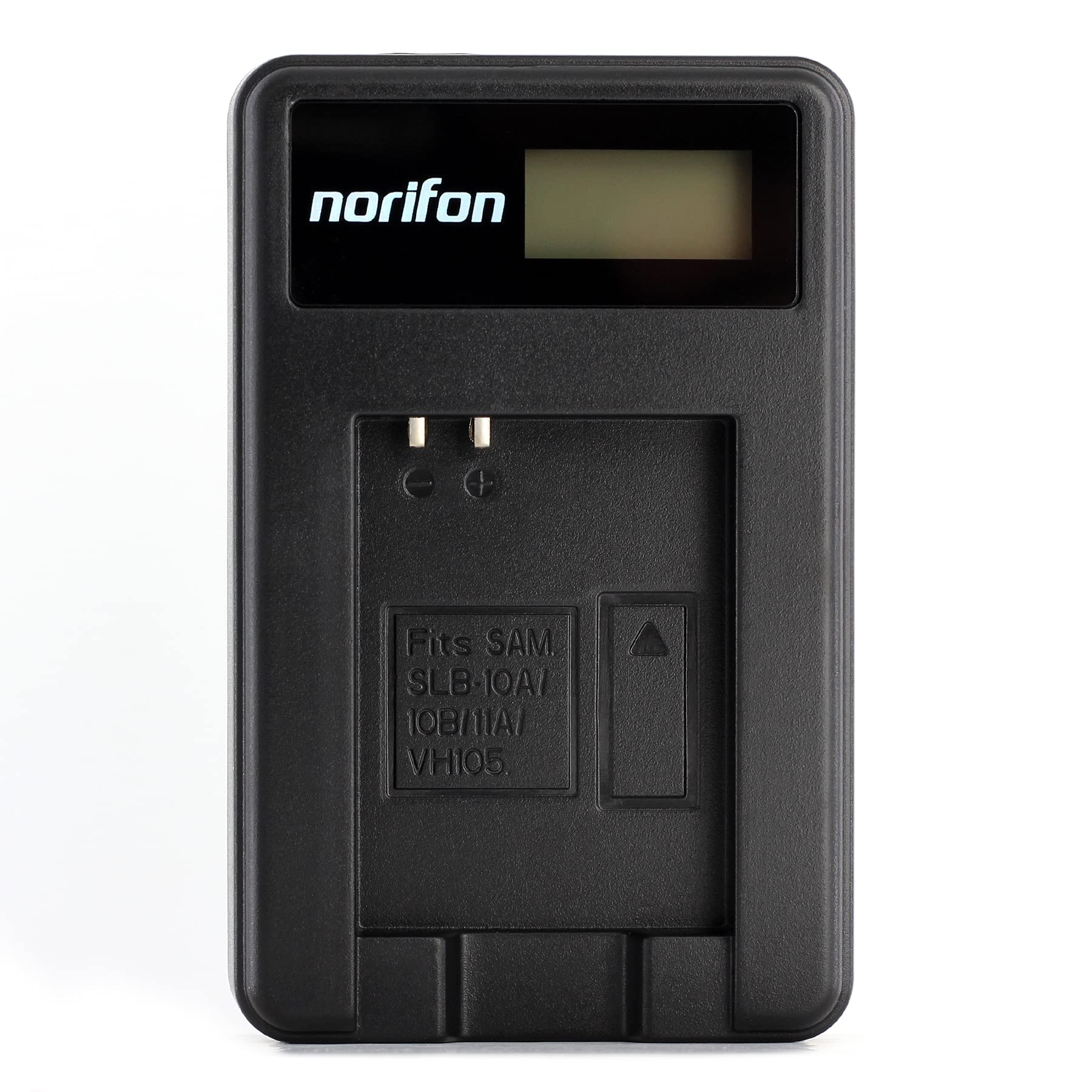Norifon SLB-10A LCD USB Charger for Samsung P800, PL50, PL51, PL55, PL57, PL60, PL65, PL70, SL420, SL502, SL620, SL720, SL820, WB150, WB151, WB2100, WB500, WB690, WB700, WB710 Camera and More
