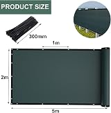 Gekufa Privacy Netting 2x5m Garden Screening 130g/m² UV Resistant view 3
