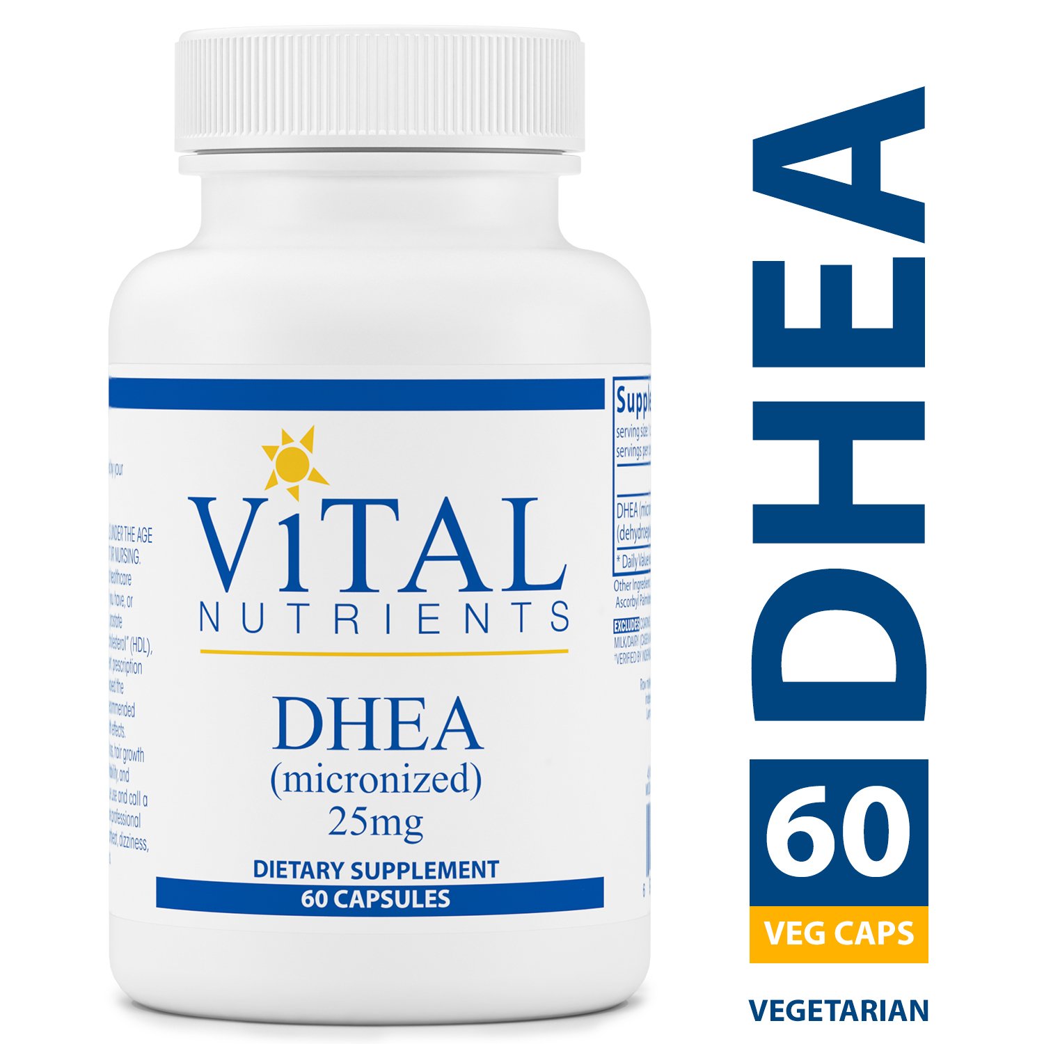 Vital Nutrients DHEA (Micronized) 10 mg Supports