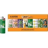 BIC Maxi Pocket Lighters, Safe and Reliable, Best Buds Series, 8-Count