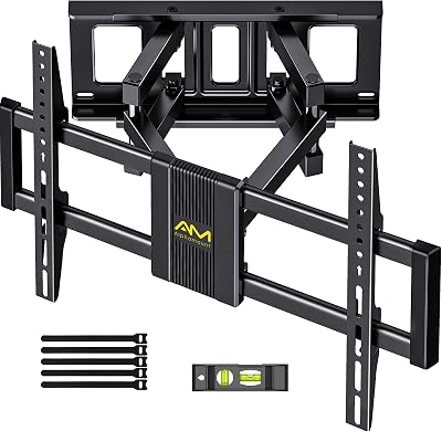 Alphamount TV Wall Bracket Dual Articulating Arms 37-80 Inch 4K Up to 45kg