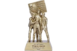 PUHOZN 9 inch Donald Trump Bobblehead 2024 Trump Merchandise Donald Trump Collectibles Statue Figurines World Leaders Collection Gift Make America Great Again MAGA