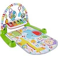 Fisher-Price Deluxe Kick 'n Play Piano Gym, Green, Gender Neutral (Frustration Free Packaging)