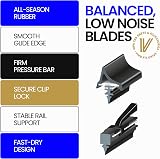 VIPA Car Parts Premium Wiper Blade Set for Nissan Qashqai 2013-2021 view 6