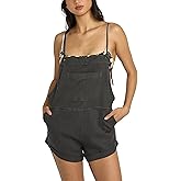 Billabong Women's Wild Pursuit Cotton Twill Blend Romper
