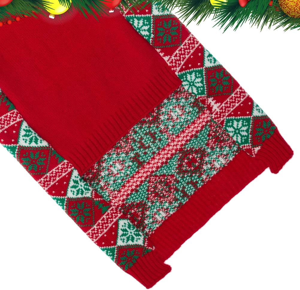 KOOLTAIL Turtleneck Dog Christmas Jumper for Small Medium Large Dogs Soft &Warm Sweater Coat - Image 5