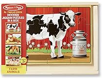 melissa and doug puzzles in a box