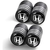 Tire Valve Stem Cap Cover for Honda Belt O-Ring Seal Corrosion Resistant,Tire Valve Stem Air Cap 4 Pack Black&hellip;