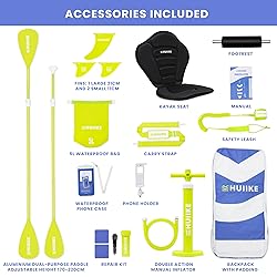 HUIIKE Inflatable Paddle Board for Adults with