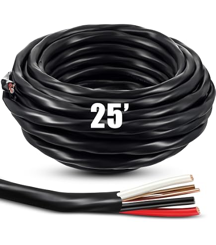 4AWG, Stranded, SOOW Portable Cord, Copper, 3 Conductor, Cut Length