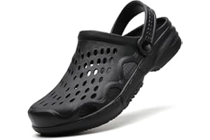 FLIOZY Men's Garden Clogs Shoes Non Slip Shower Slippers Summer Outdoor Beach Sandals