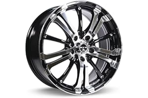 Alloy Wheel, Arsenic 17X7 5-100/114.3 42P C73.1 Black MACHINED