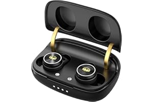 Monster Clarity 101Plus AirLinks Wireless Earbuds, Bluetooth 5.3 in-Ear Headphones with Charging Case, Stereo Earphones Deep 