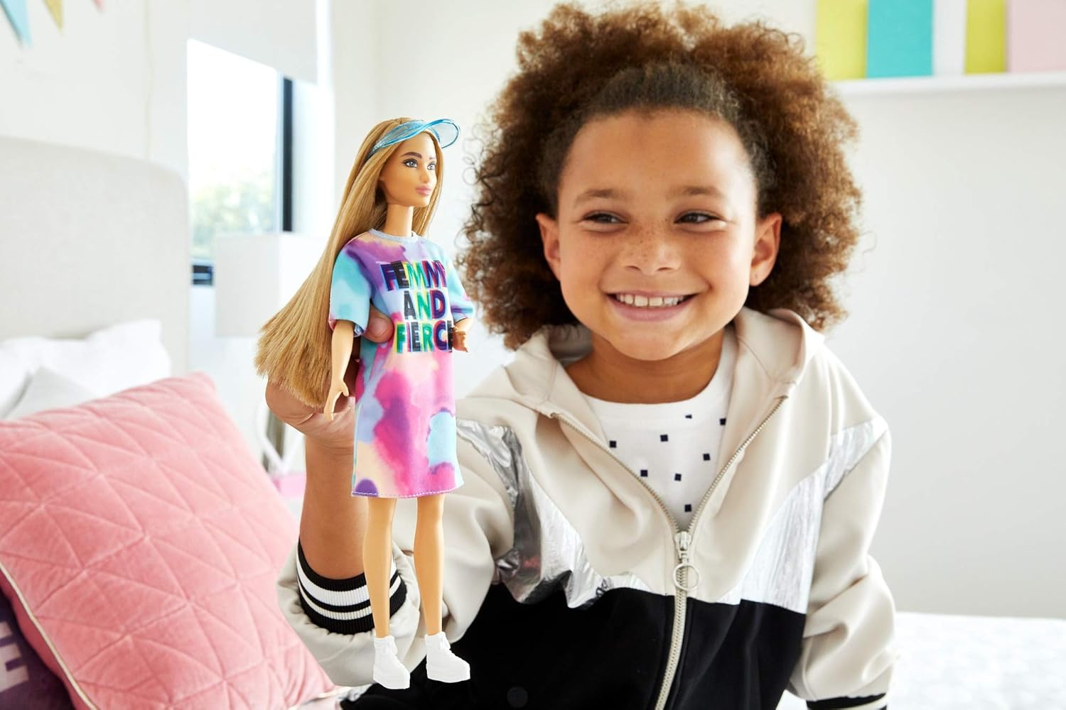 Barbie Fashionista Doll #159, Multicoloured - Image 3
