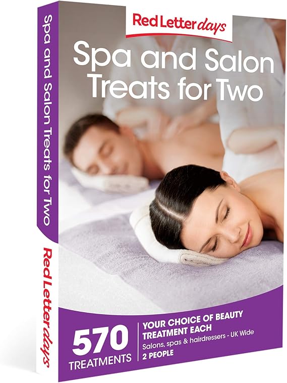 Red Letter Days Spa and Salon Treats for Two Gift Voucher 570 UK spa