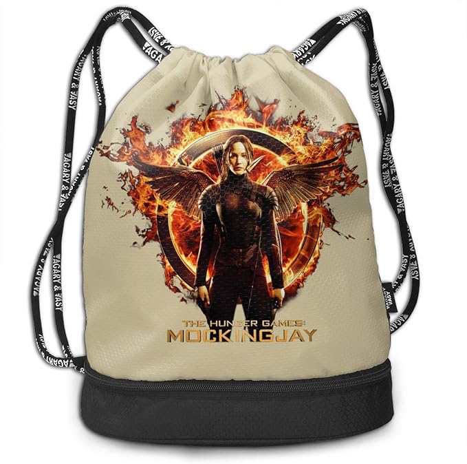 CJiHEFA Geek The Hunger Games Mockingjay Moive Backpack
