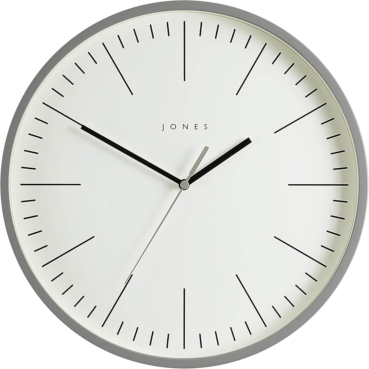 Jones Clocks® Minimalist Round Wall Clock The Spartacus, for Kitchen