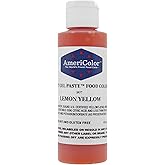 Americolor Soft Gel Paste Food Color, 4.5-Ounce, Lemon Yellow