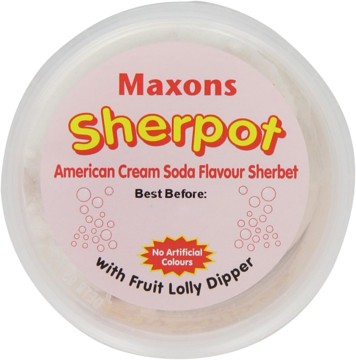 MAXONS American Cream Soda Sherpot 50 g (Pack of 18)