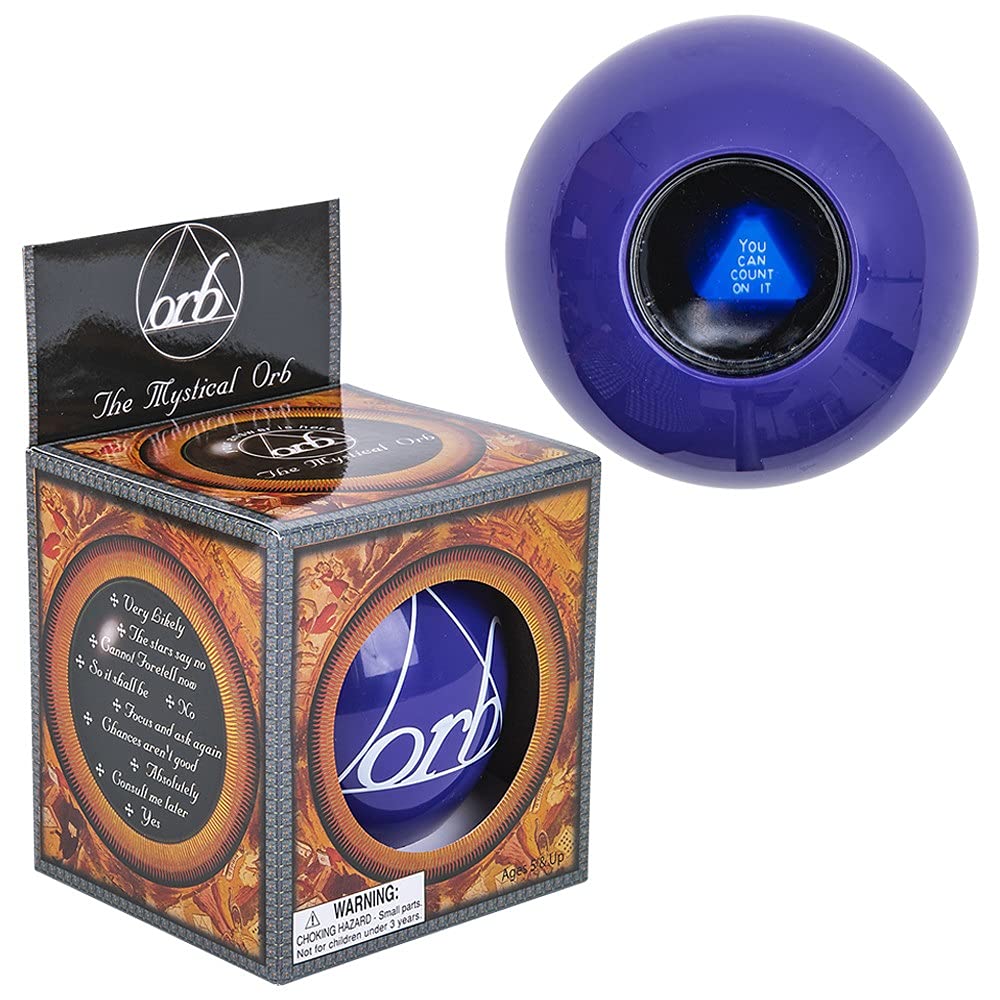 Fortune Telling Purple Magic Orb (4