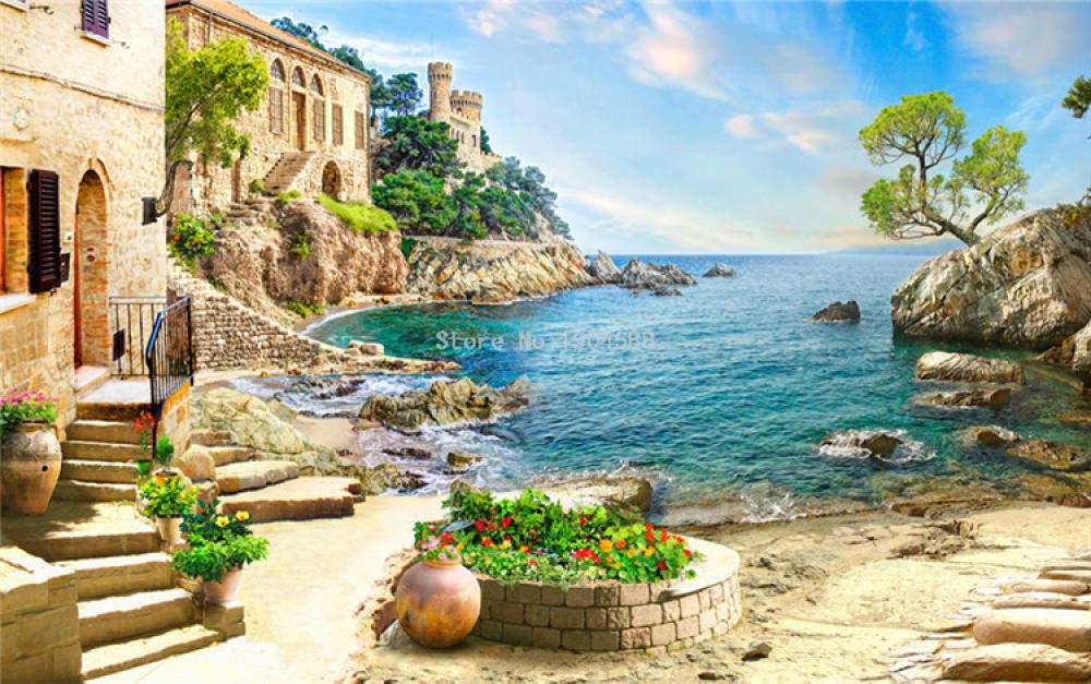 Téléchargement gratuit Images Zcheng Photo Murale 3d Paysage Moderne Bord De Mer Photo Papier dernière salutations