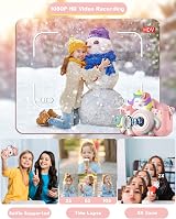 Gofunly Kids Camera 1080P 2.0 Inch Dual Lens 32GB Card Included view 3