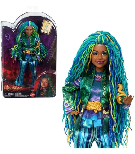 Amazon.com: Disney Descendants Muñeca Villain Genie Chic Mal