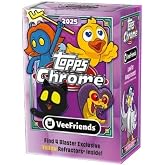 2025 Topps Chrome VeeFriends Trading Cards Box Set with 4 Blaster Exclusive Yellow Refractors