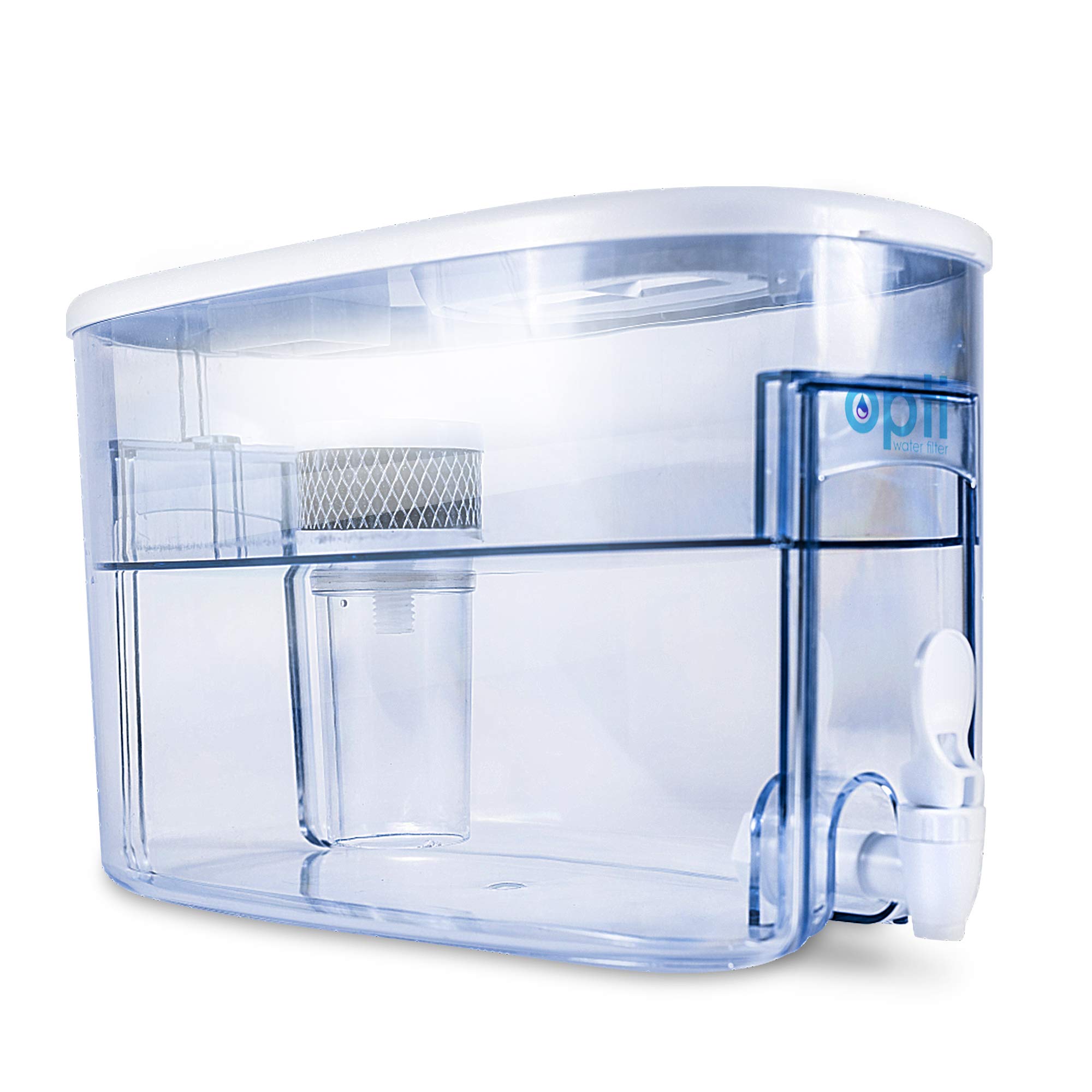 Opti CHILL Alkaline Water Refrigerator Filter Purification Water Unit - Dispenser Naturally Enhances Alkalinity up to pH-9.0 | Removes up to 99.99% of Harmful Contaminants and Free Radicals