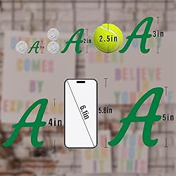 Llewyn 730 Pieces 10 Sheets Letter Stickers,Self