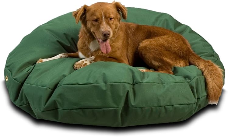 waterproof dog bed cover round