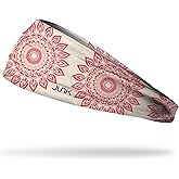 JUNK Brands Big Bang Lite Floral Headband - Moisture-Wicking, Performance Fabric, Non-Slip, Sports Sweatband for Men & Women - One Size